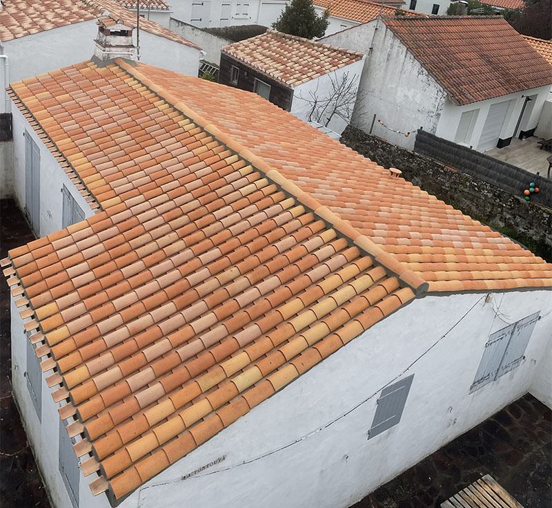 Couverture rénovation Noirmoutier