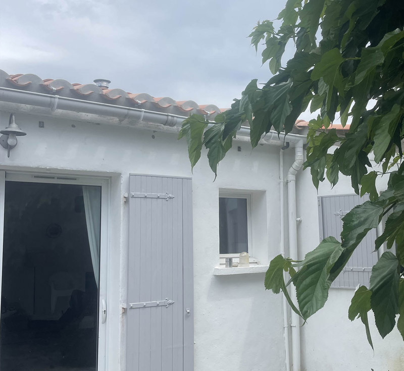 Rénovation gouttières Noirmoutier